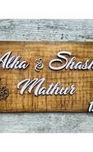 Family Name Plate with House Number