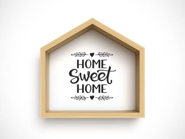 "Home Sweet Home" Layered Wall Art