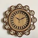  Om Symbol Wall Clock