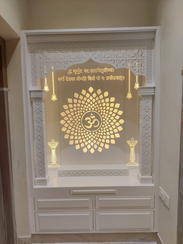 Om Swastik Mandir Top Panel