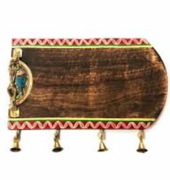 Mandir Nameplate with Bell Design