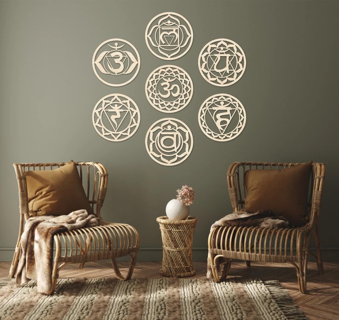 Chakra Meditation Wall Art