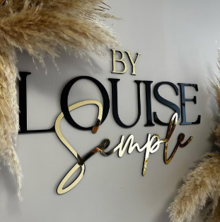 Laser-Cut Business Name Sign