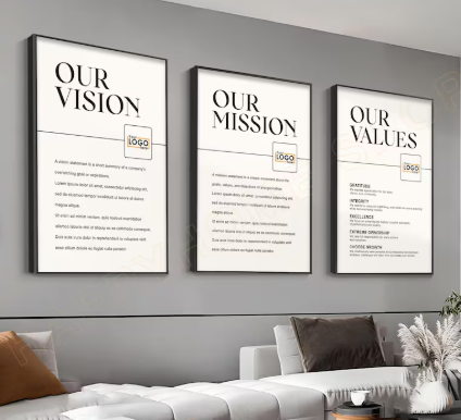  Values & Vision Board