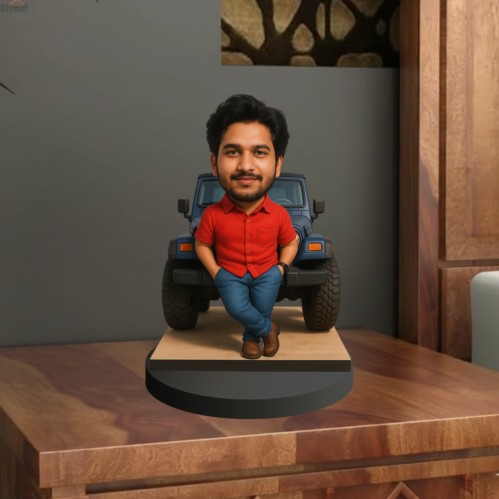 Custom Photo Car Pose Mini Avatar